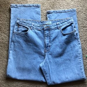 Kim Rogers Light Color-Washed Straight Jeans